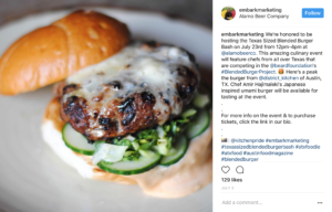 Texas Sized Blended Burger Bash