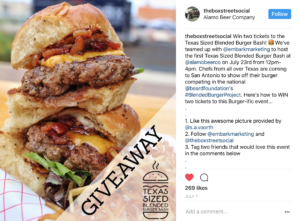 Texas Sized Blended Burger Bash