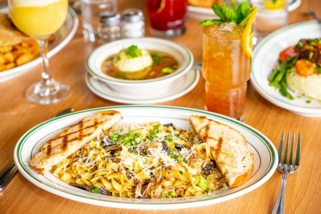 A Plate of Barbacoa Stroganoff at The Hayden in San Antonio.