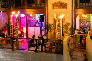 Exterior of Hugman's Oasis on the San Antonio Riverwalk