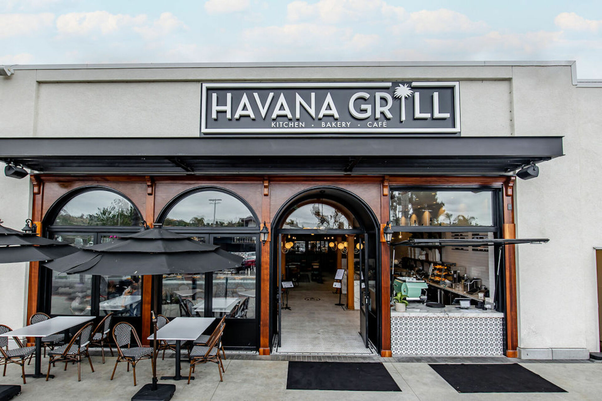 Exterior of Havana Grill building