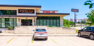 Exterior of Embers Wood Fired Restaurants