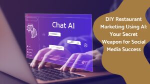 DIY Restaurant Marketing Using AI Graphic