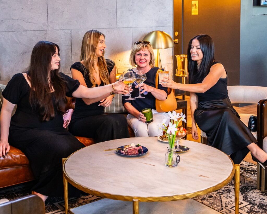 Indulge Wine Bar offers several intimate spaces for semi private events.