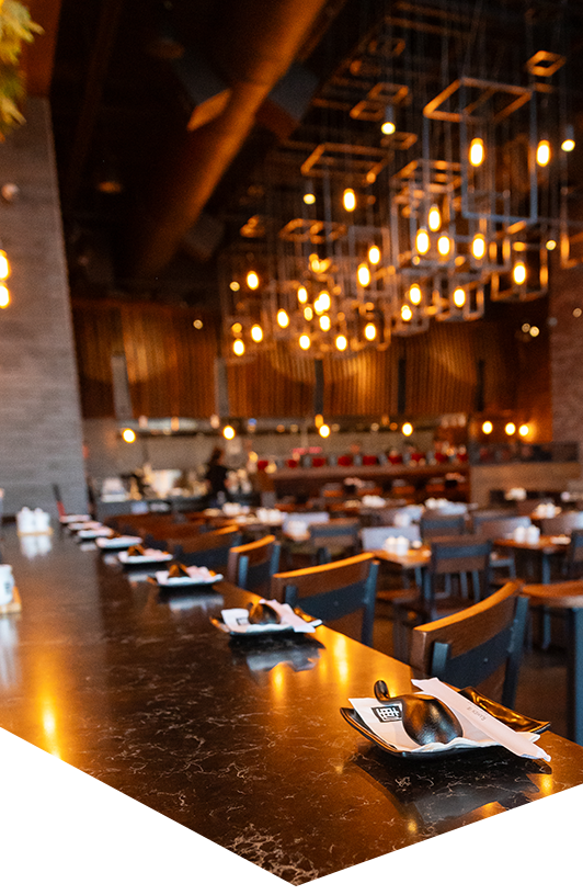 Jinya Ramen Bar interior Jinya Ramen Bar interior