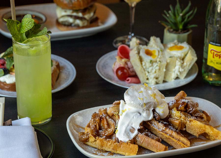 Tokyo Cowboy meal with drink Tokyo Cowboy meal with drink