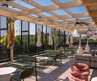 Rooftop Patio at Rosarios