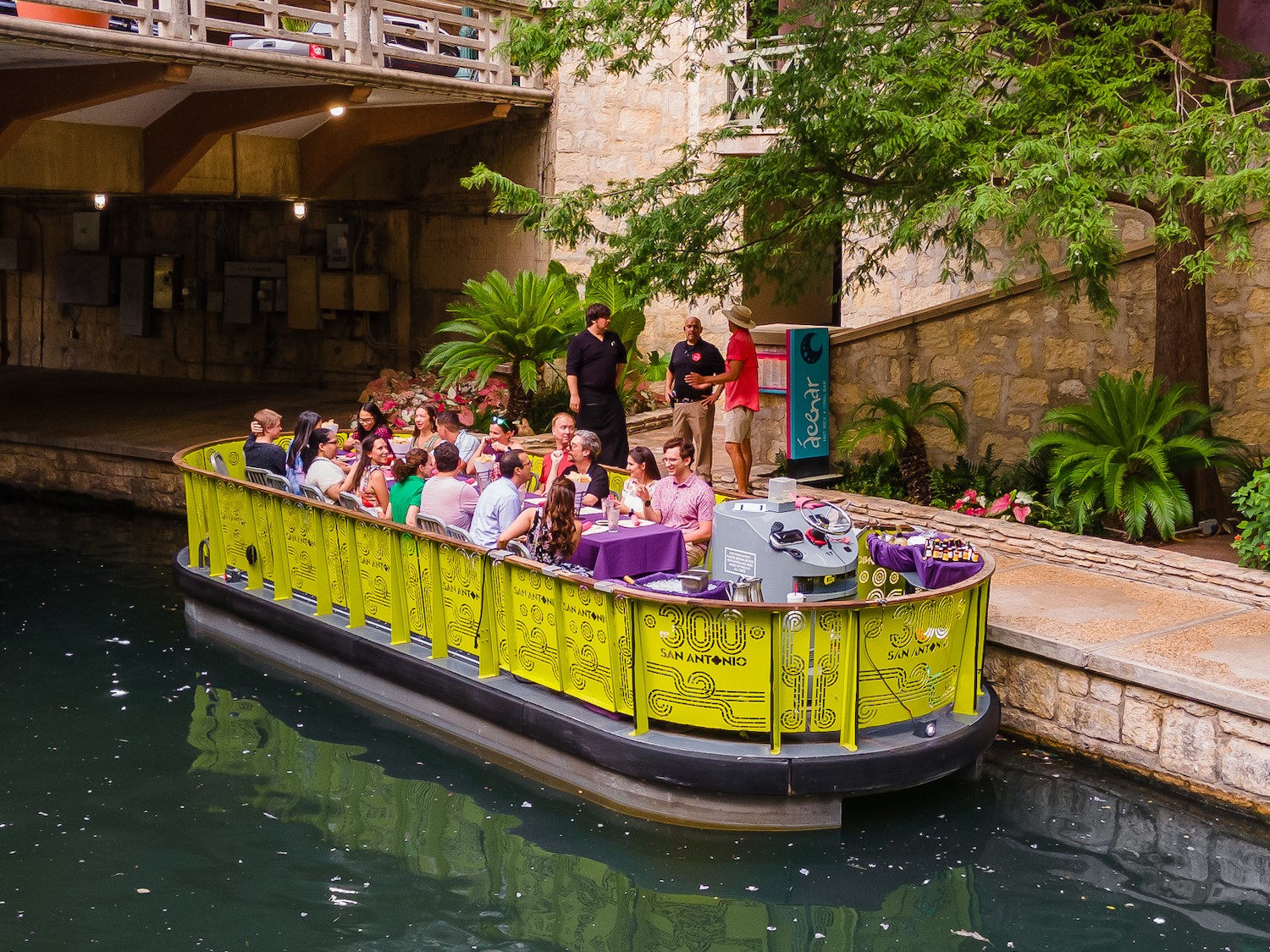 River Barge Dining at Acenar