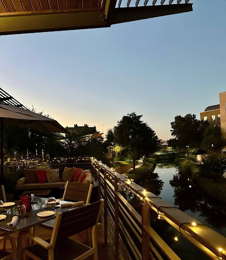 View from the balcony of Tre Trattoria