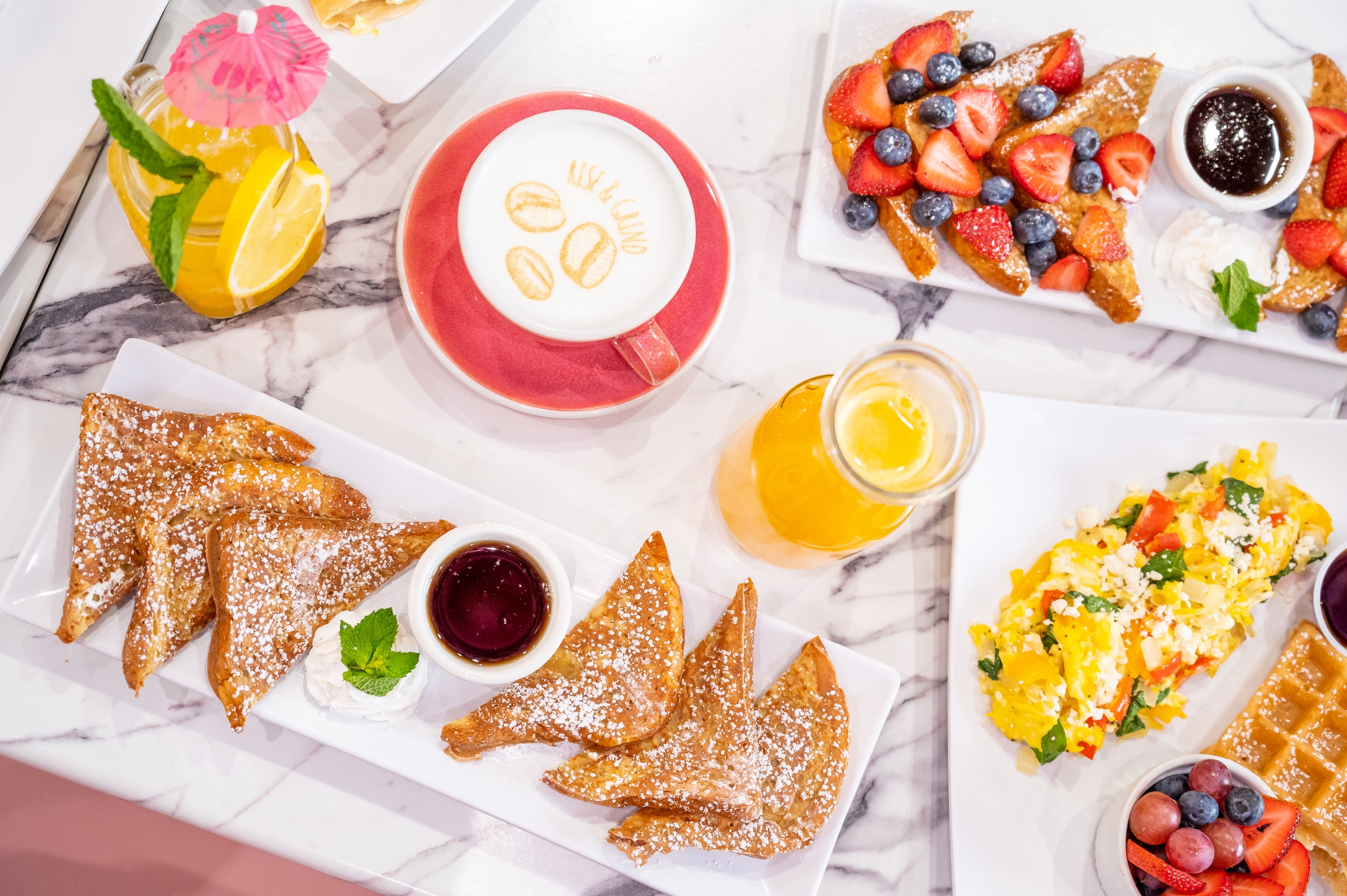 Classic French Toast and Avocado Toast