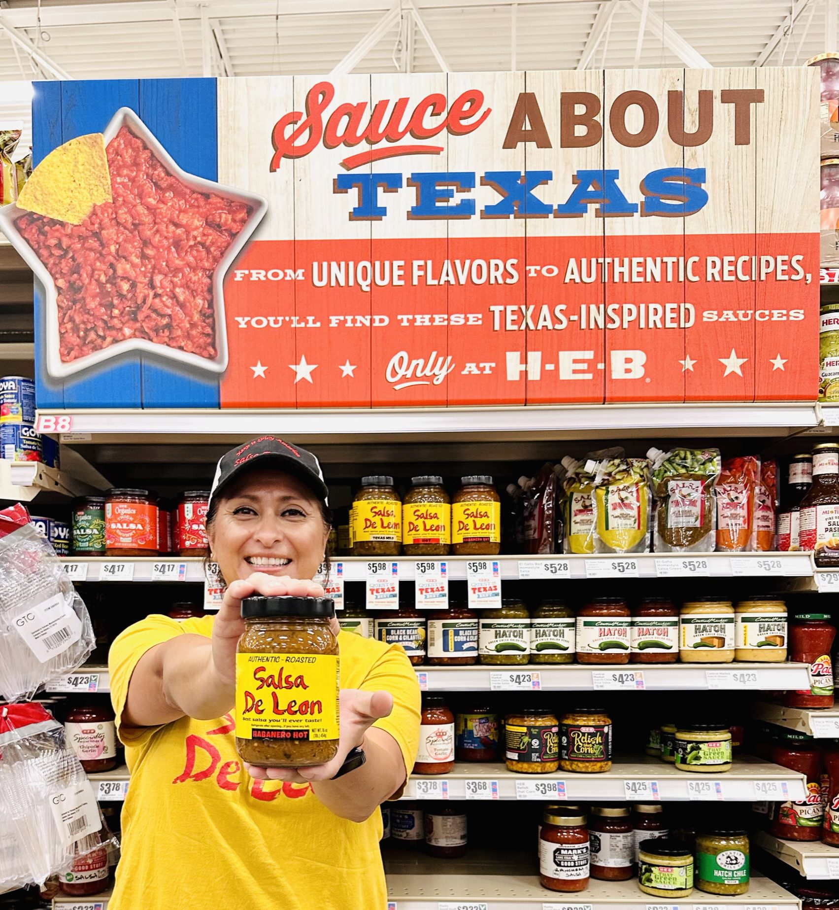 Salsa De Leon at HEB Texas Mild Salsa from Salsa De Leon