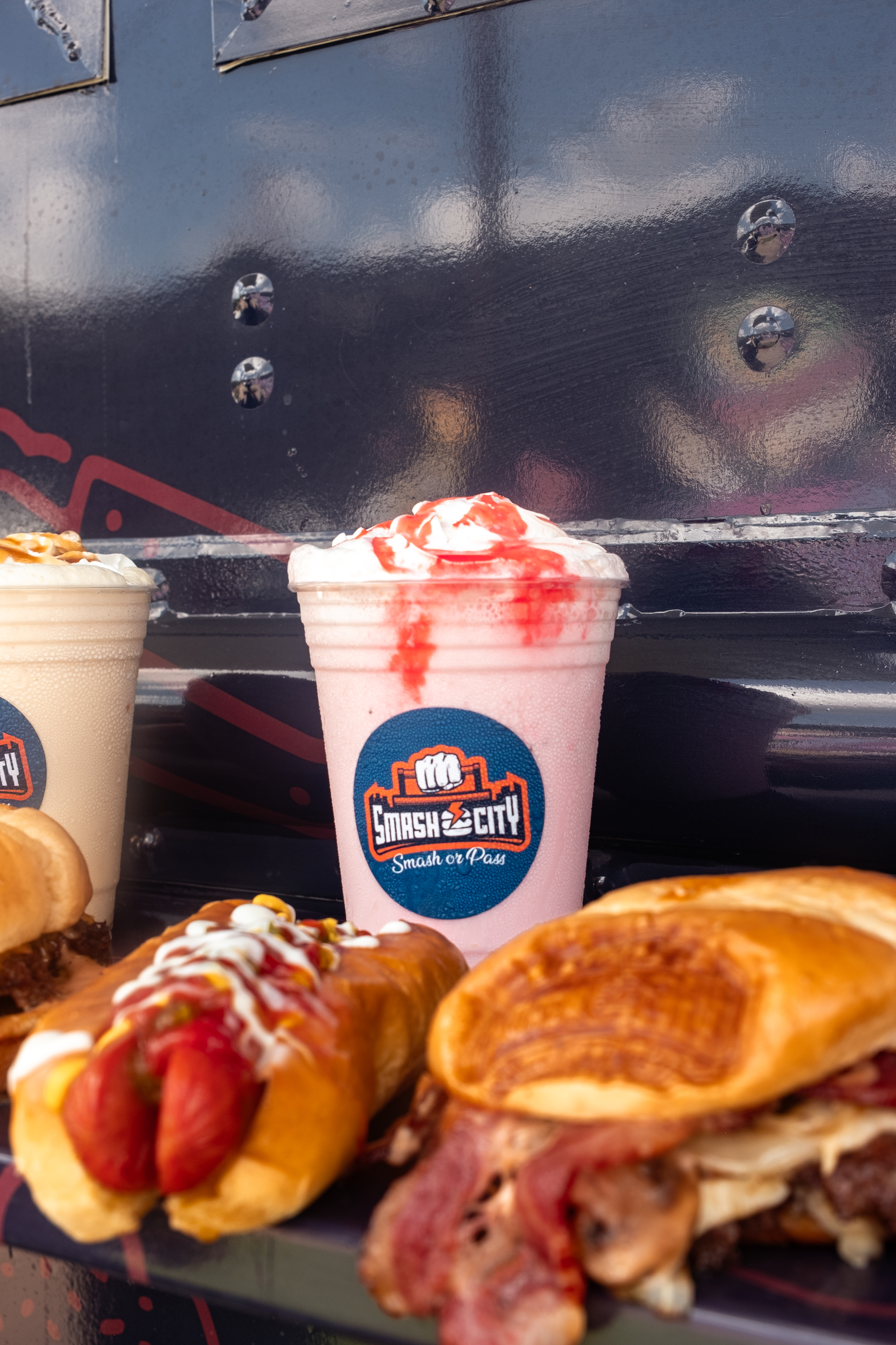 Smash City Milkshake Hotdog Burger