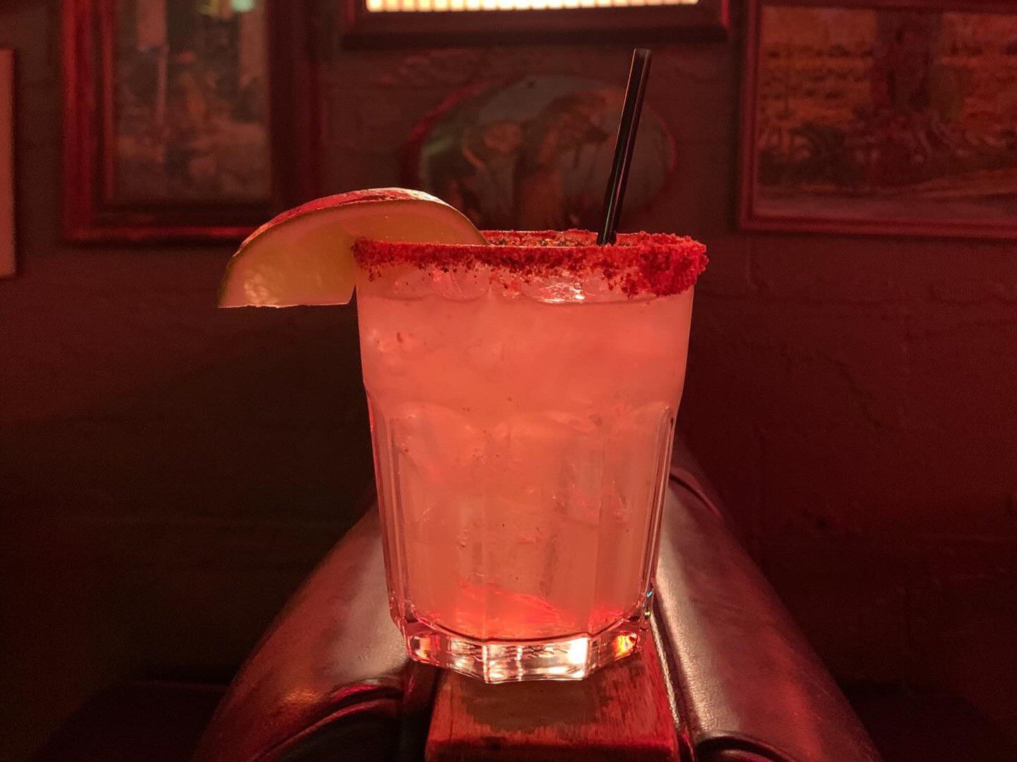 The lonesome rose cocktail