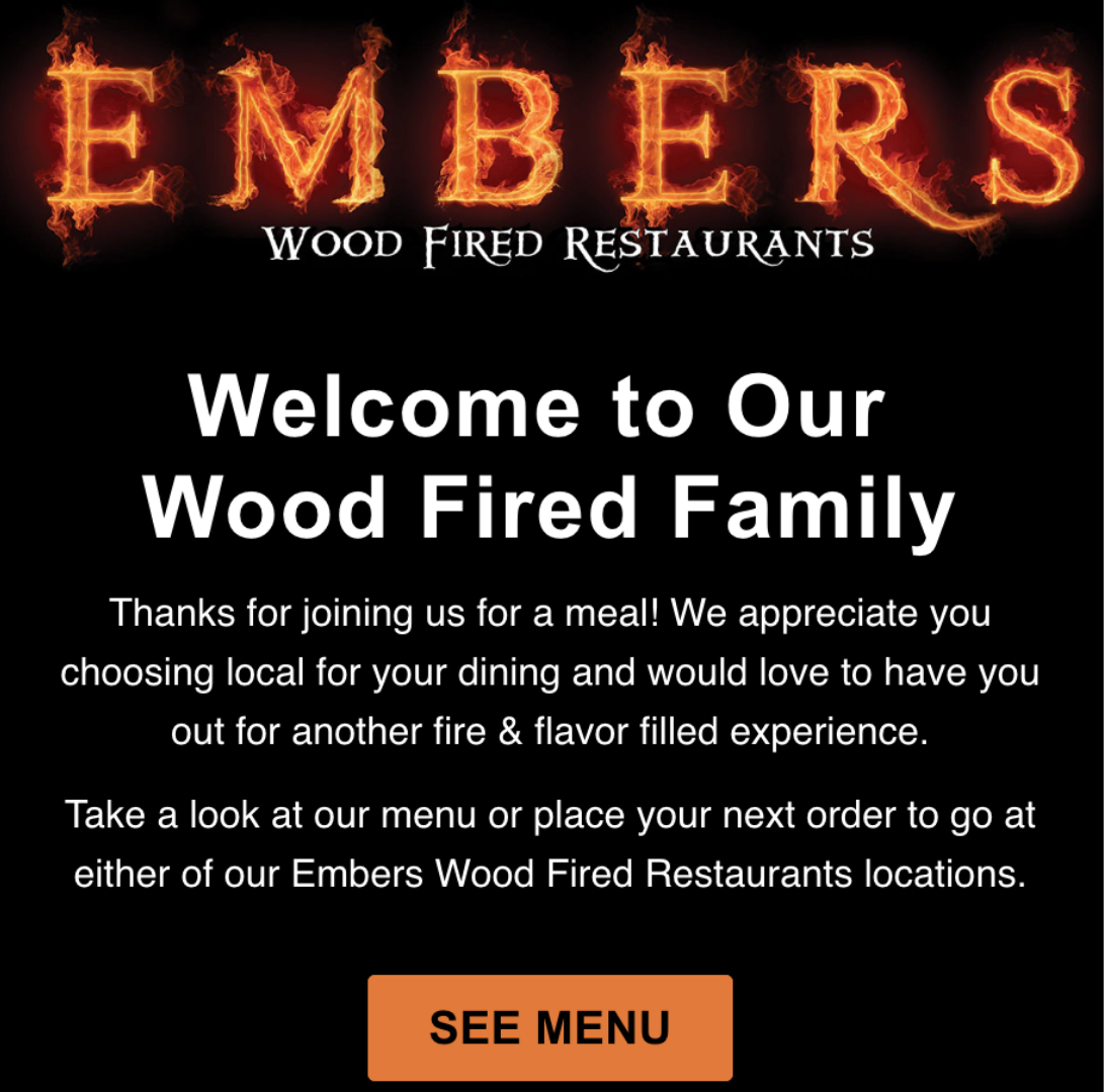 Embers Welcome Automation
