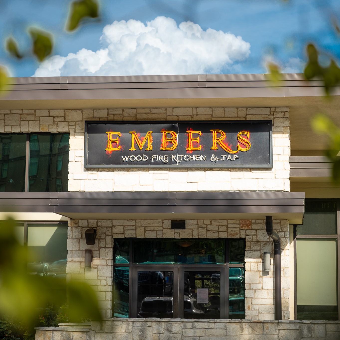 Exterior of Embers Kitchen and Tap