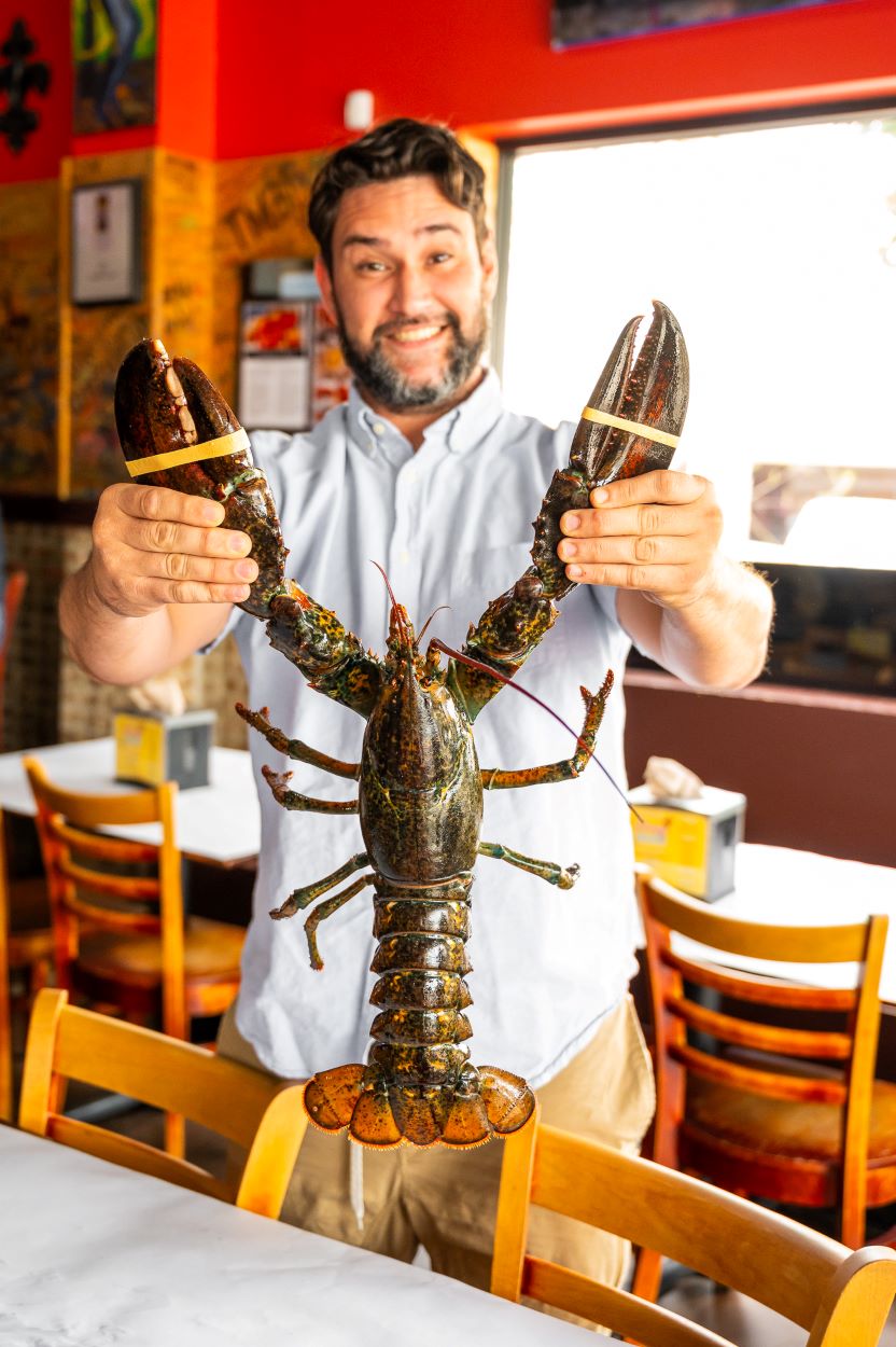 Live Lobster at Smashin Crab