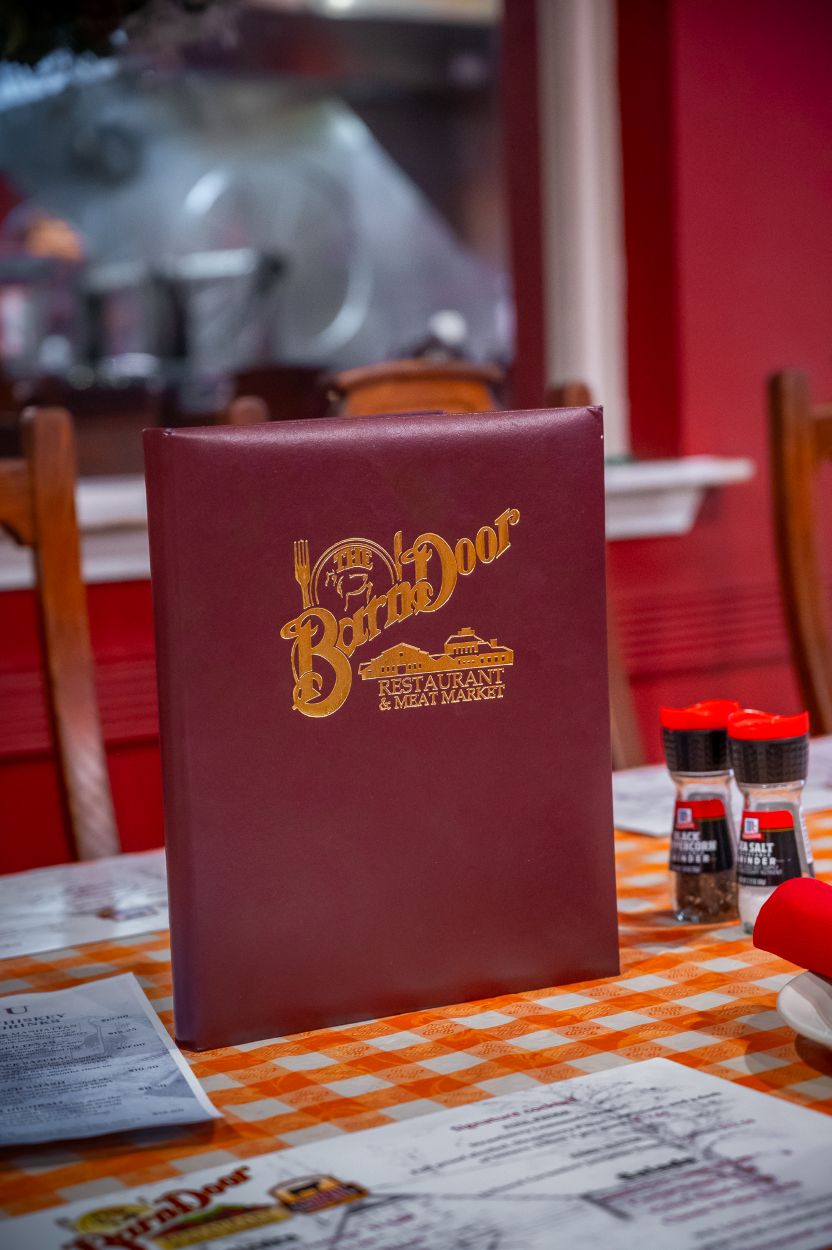 Barn Door Menu