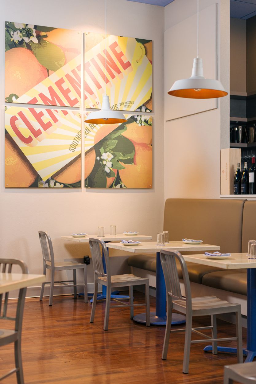 Clementine interior space
