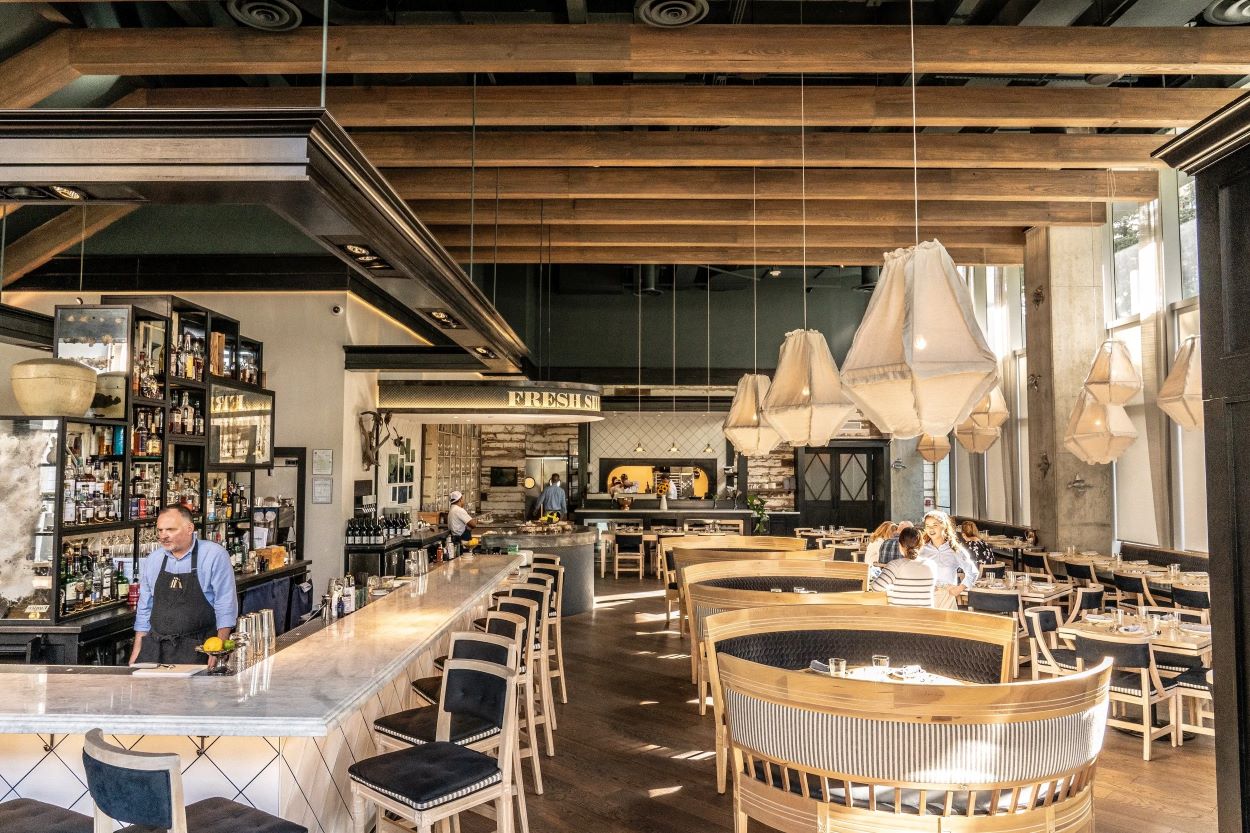 Interior of Eunice Restaurant in Houston
