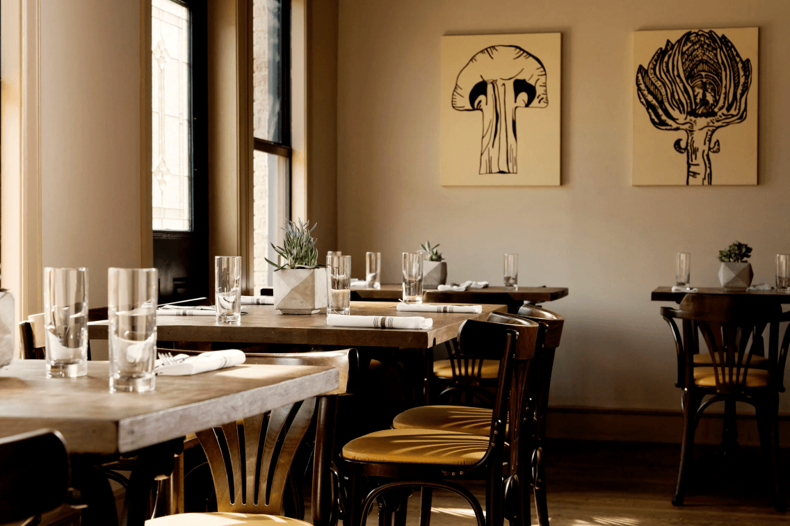 Dining Room at Nobie's in Houston